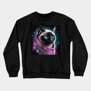 Graceful Siamese Crewneck Sweatshirt